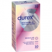 Durex Invisible Extra lube 10vnt.